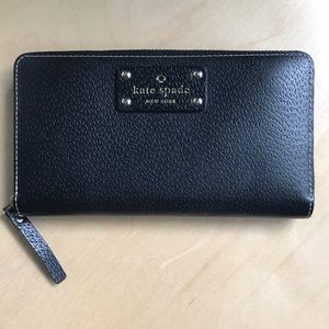 Kate spade black wallet
